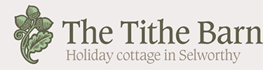 The Tithe Barn. Click for home.